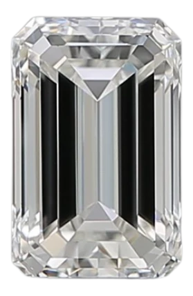 0.8 Carat G VVS1 Emerald Natural Diamond