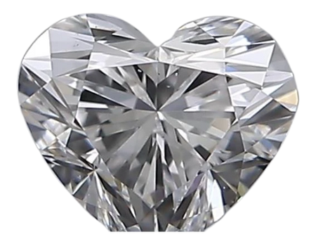 0.3 Carat D VS2 Heart Natural Diamond
