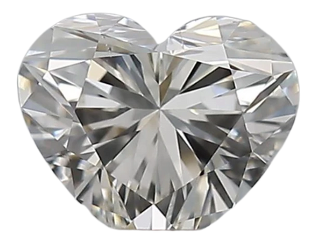 0.4 Carat H SI1 Heart Natural Diamond