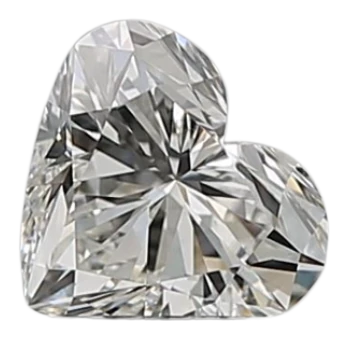 0.5 Carat J SI1 Heart Natural Diamond