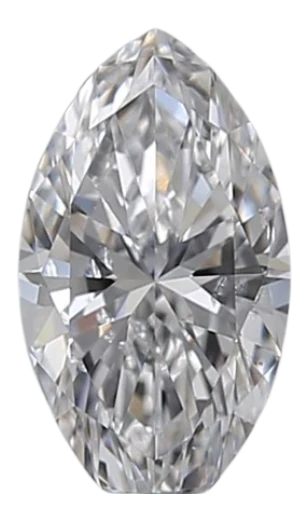 0.3 Carat D SI2 Marquise Natural Diamond