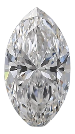 0.66 Carat E VS1 Marquise Natural Diamond
