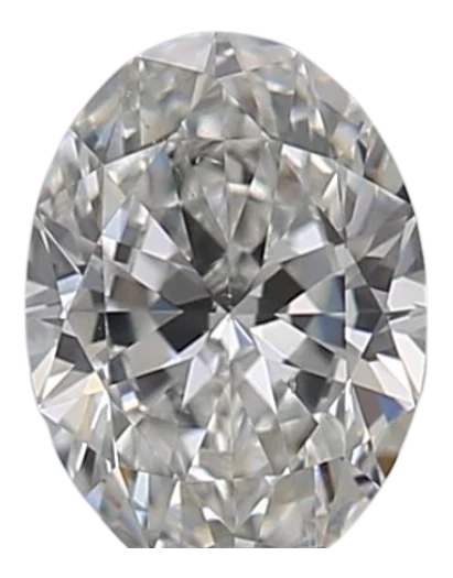 0.3 Carat F SI1 Oval Natural Diamond