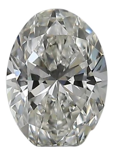 0.35 Carat I VS1 Oval Natural Diamond