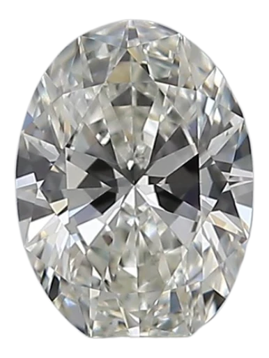 0.38 Carat I VS1 Oval Natural Diamond