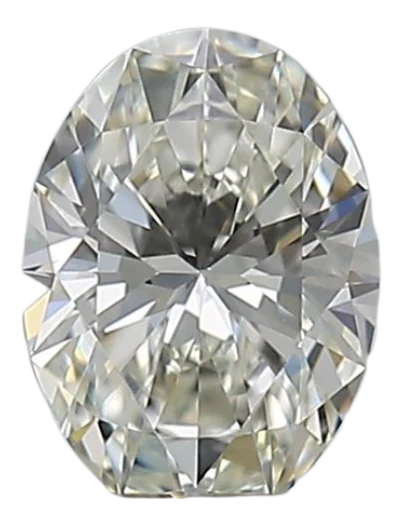 0.4 Carat J VS2 Oval Natural Diamond