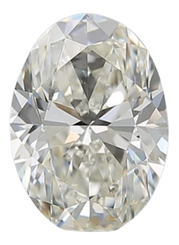 0.9 Carat J VS1 Oval Natural Diamond