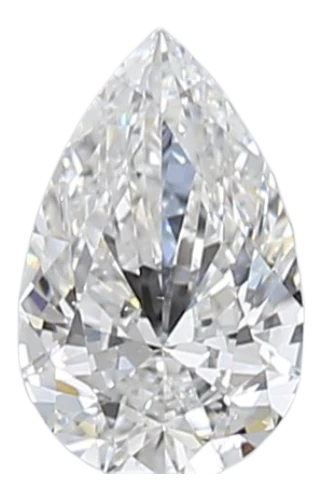 0.3 Carat F SI1 Pear Natural Diamond
