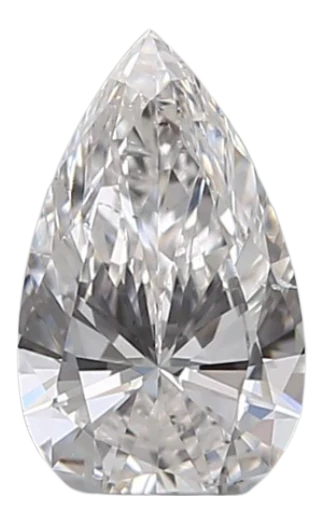 0.3 Carat E VS2 Pear Natural Diamond