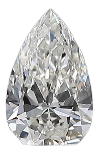 0.3 Carat G VS2 Pear Natural Diamond