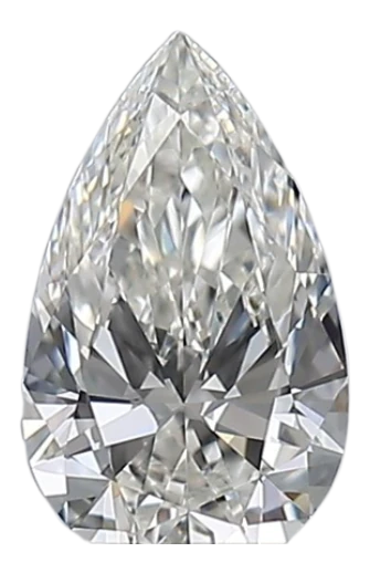0.31 Carat H VS1 Pear Natural Diamond