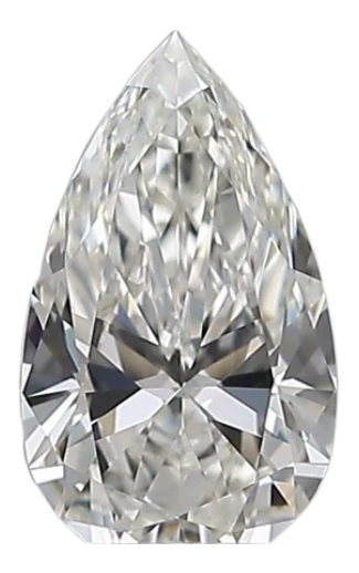 0.35 Carat H VS1 Pear Natural Diamond