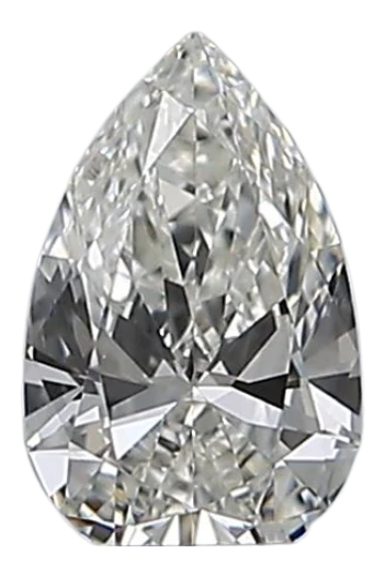 0.38 Carat H VS1 Pear Natural Diamond