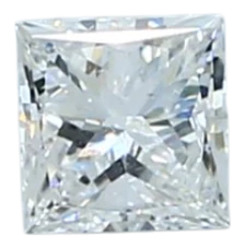 0.3 Carat D SI1 Princess Natural Diamond