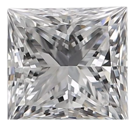 0.31 Carat E VVS1 Princess Natural Diamond