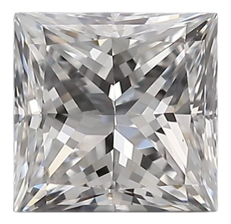 0.31 Carat D VVS2 Princess Natural Diamond