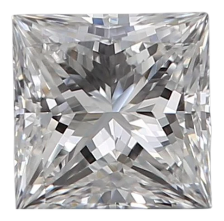 0.31 Carat E VVS2 Princess Natural Diamond