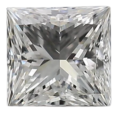 0.32 Carat F VVS1 Princess Natural Diamond