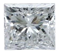 0.35 Carat D SI1 Princess Natural Diamond