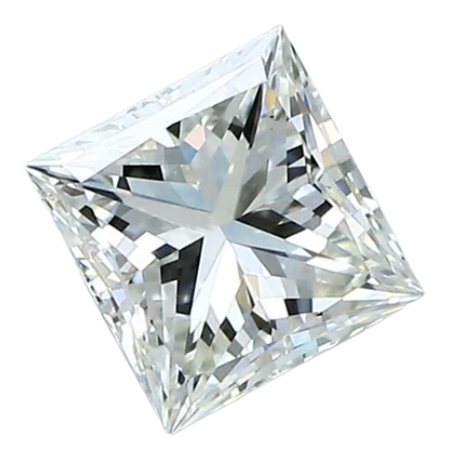1.0 Carat J VS1 Princess Natural Diamond