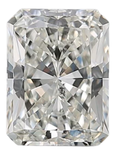 1.05 Carat J SI2 Radiant Natural Diamond