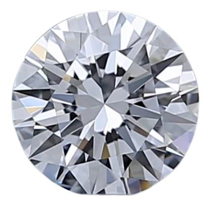 0.23 Carat E VVS2 Round Natural Diamond