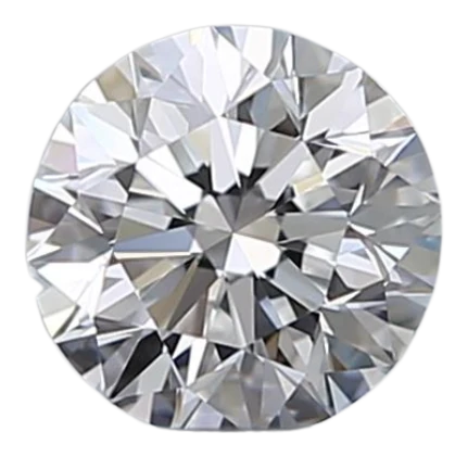 0.23 Carat E VVS2 Round Natural Diamond