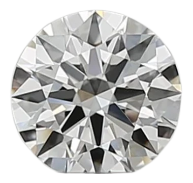 0.23 Carat F VVS2 Round Natural Diamond