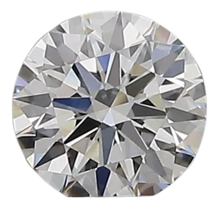 0.27 Carat D VVS2 Round Natural Diamond