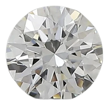 0.3 Carat F IF Round Natural Diamond