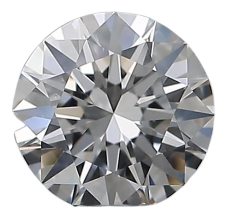 0.3 Carat F VS2 Round Natural Diamond