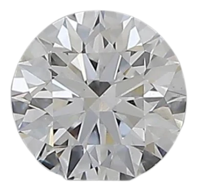 0.33 Carat D SI2 Round Natural Diamond