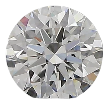 0.34 Carat F SI2 Round Natural Diamond
