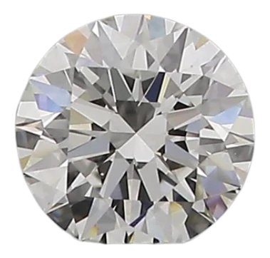 0.34 Carat F VS2 Round Natural Diamond