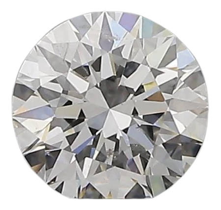 0.4 Carat F SI2 Round Natural Diamond