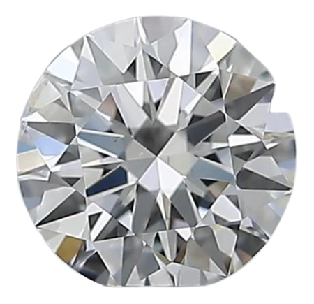 0.4 Carat H SI2 Round Natural Diamond