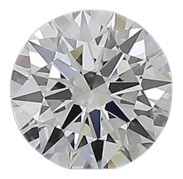 0.41 Carat E SI1 Round Natural Diamond