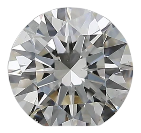 0.41 Carat I SI1 Round Natural Diamond