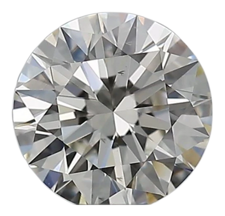 0.41 Carat I SI1 Round Natural Diamond