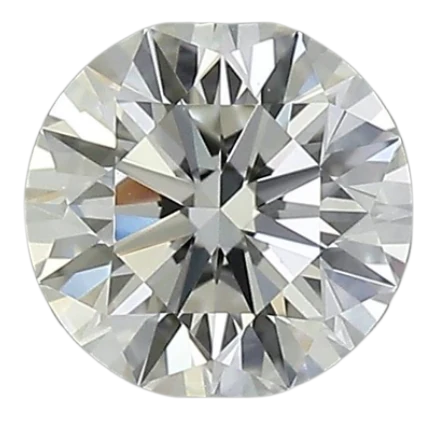 0.41 Carat H VVS1 Round Natural Diamond
