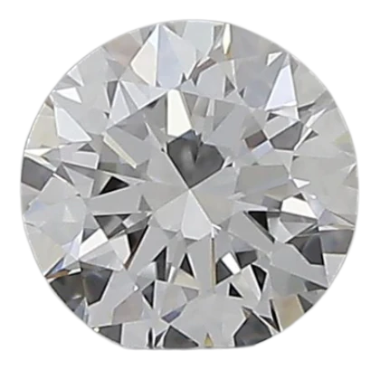 0.44 Carat E VVS1 Round Natural Diamond