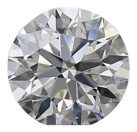 0.45 Carat I SI2 Round Natural Diamond