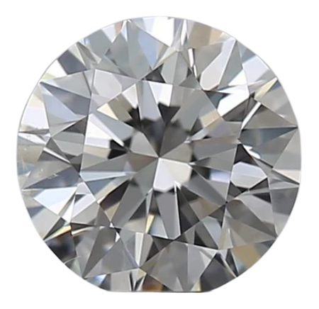 0.46 Carat G SI2 Round Natural Diamond