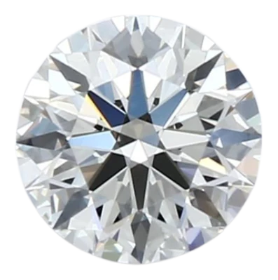 0.5 Carat H IF Round Natural Diamond