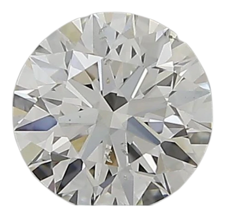 0.5 Carat I SI2 Round Natural Diamond