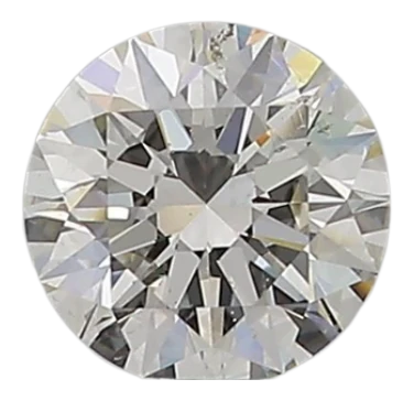 0.6 Carat H SI2 Round Natural Diamond