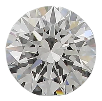 0.66 Carat F VVS1 Round Natural Diamond