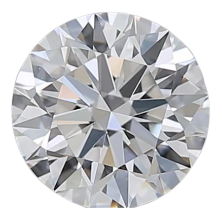 0.71 Carat E VVS1 Round Natural Diamond