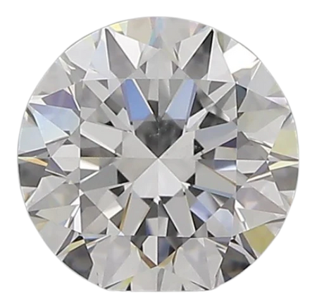 0.79 Carat D SI1 Round Natural Diamond