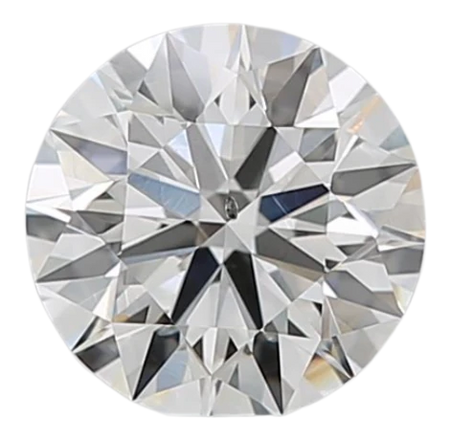 0.9 Carat I SI1 Round Natural Diamond